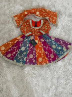 MULTI SHADE ANARKALI FROCK