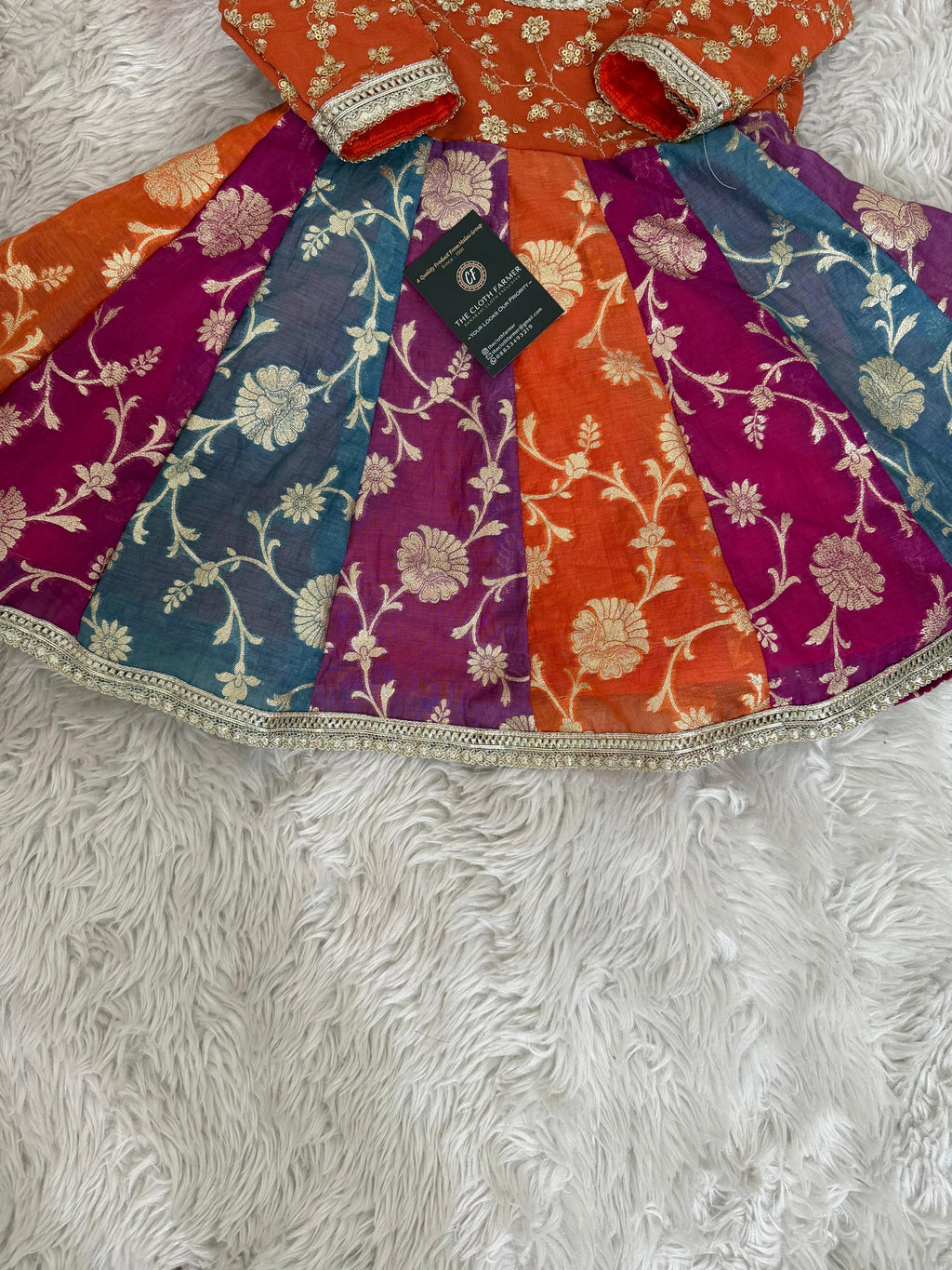 MULTI SHADE ANARKALI FROCK