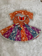 MULTI SHADE ANARKALI FROCK