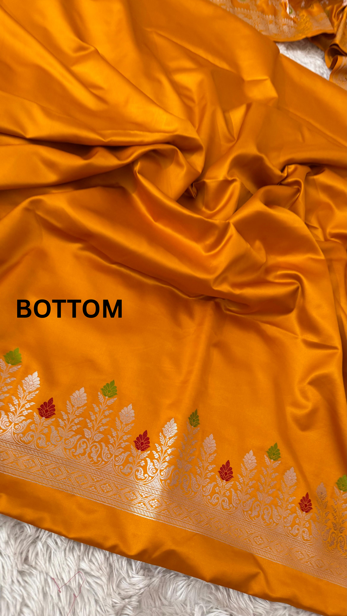 MUSTARD COLOR MASHRU SILK 3 PIECE SUIT