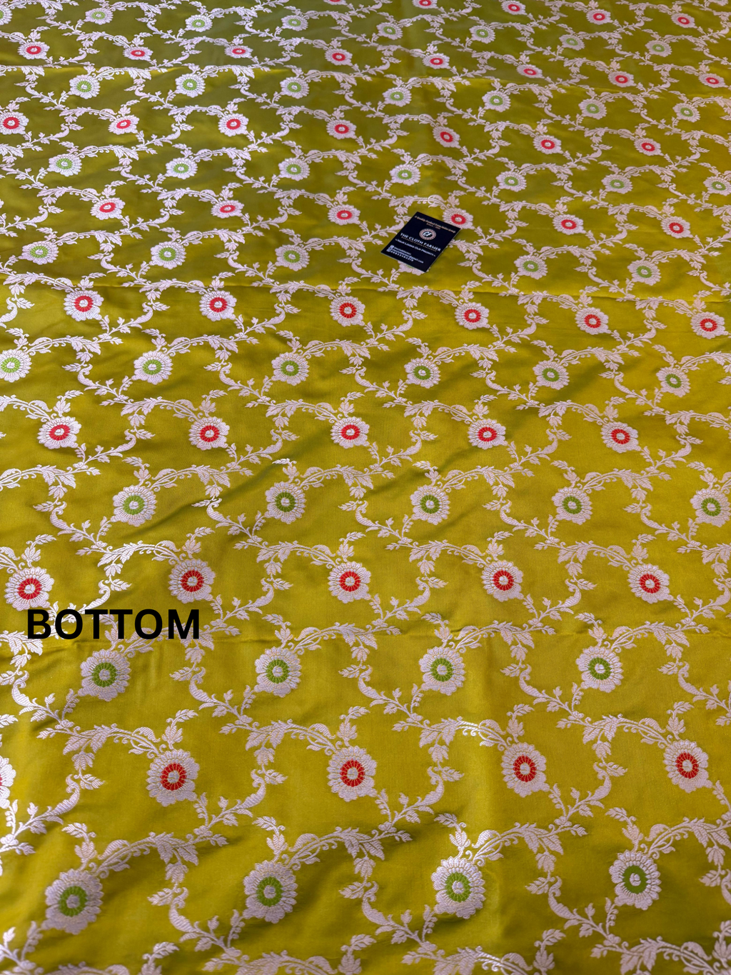 PARROT COLOR MASHRU SILK 3 PIECE SUIT