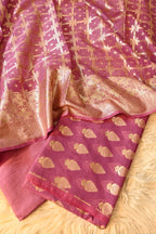 Banarasi cotton Silk 3 Piece Suit