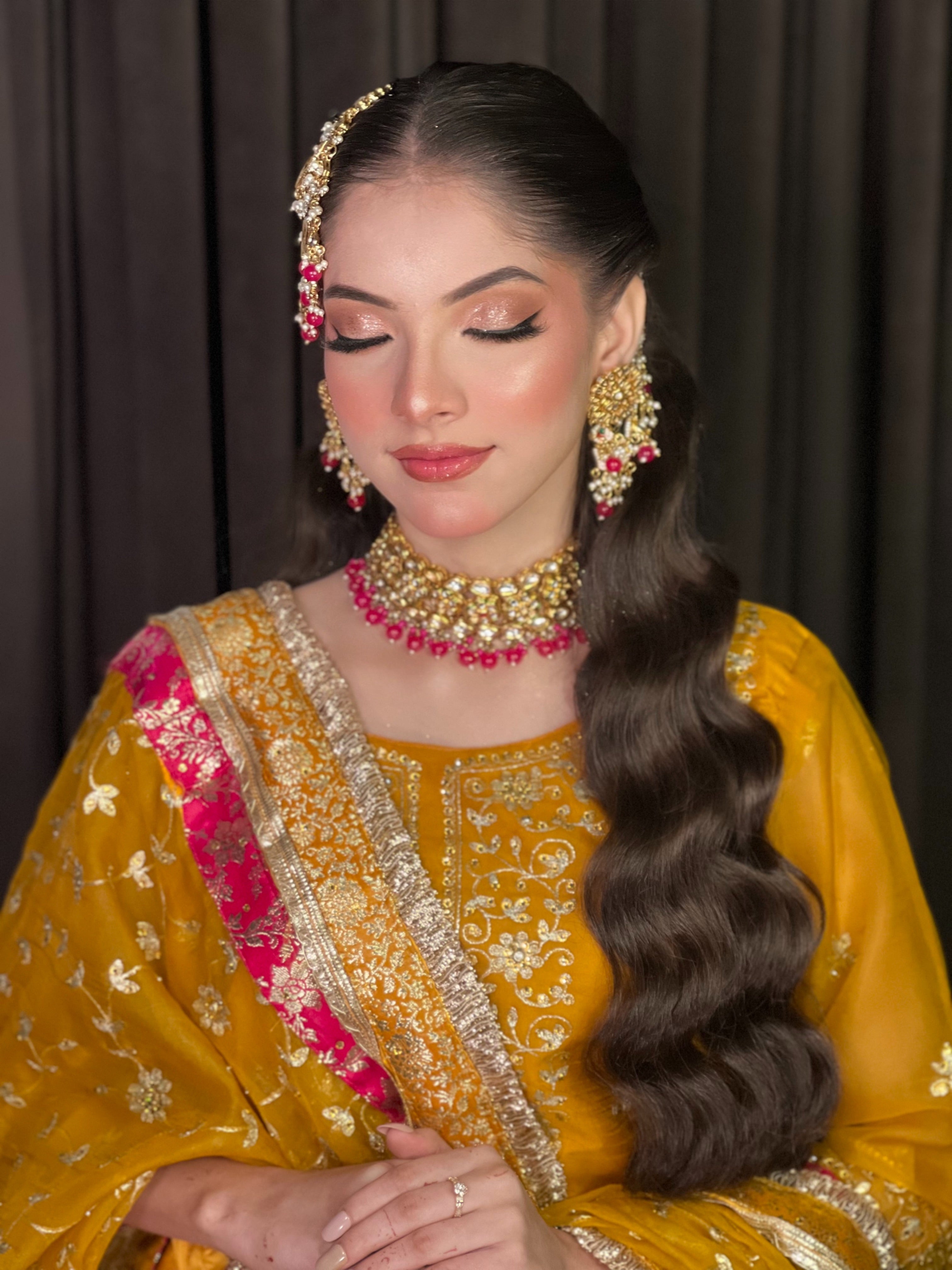 BRIDAL HALDI SPECIAL ORGANZA SILK SPECIAL GHARARA
