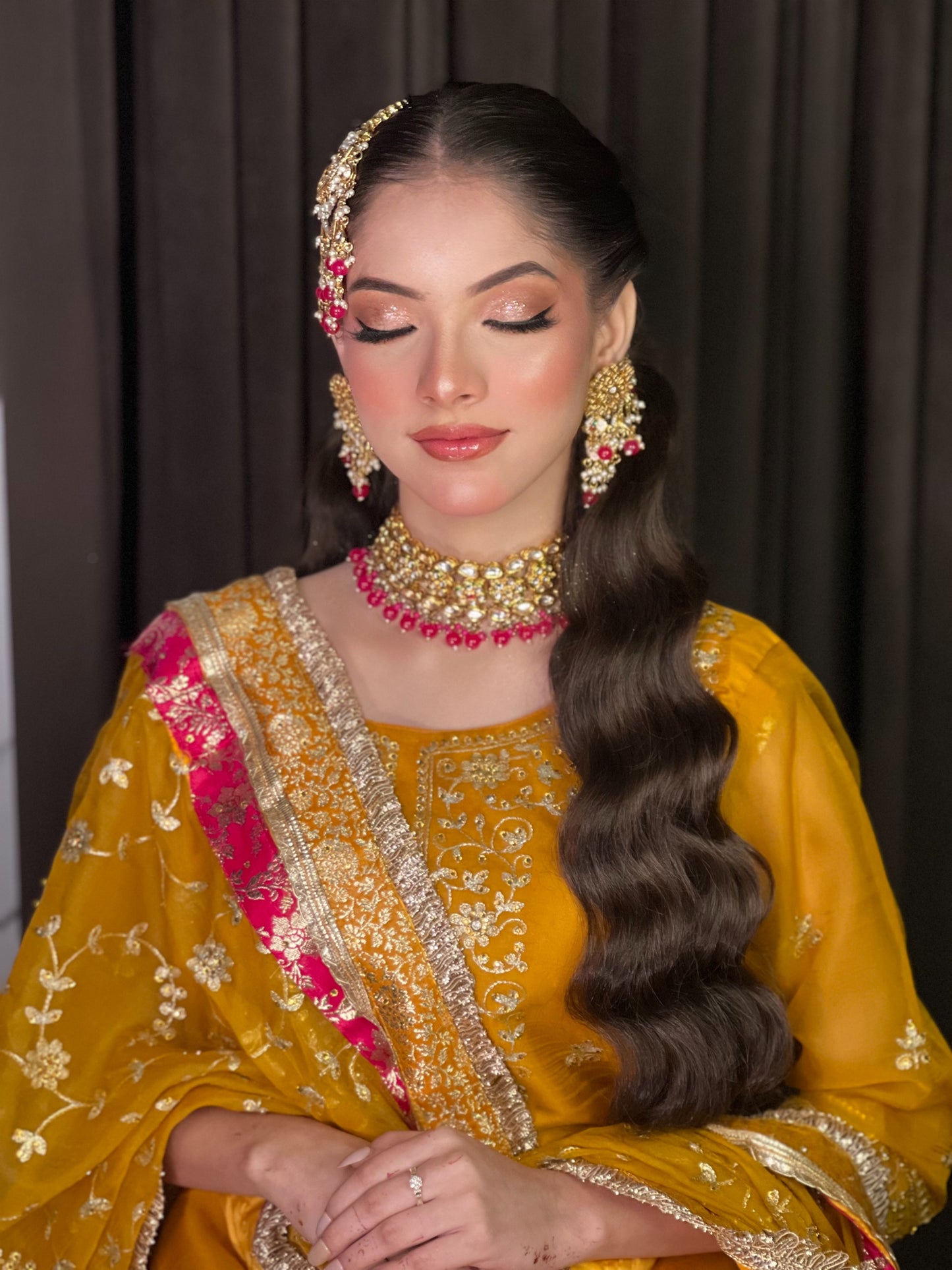 BRIDAL HALDI SPECIAL ORGANZA SILK SPECIAL GHARARA