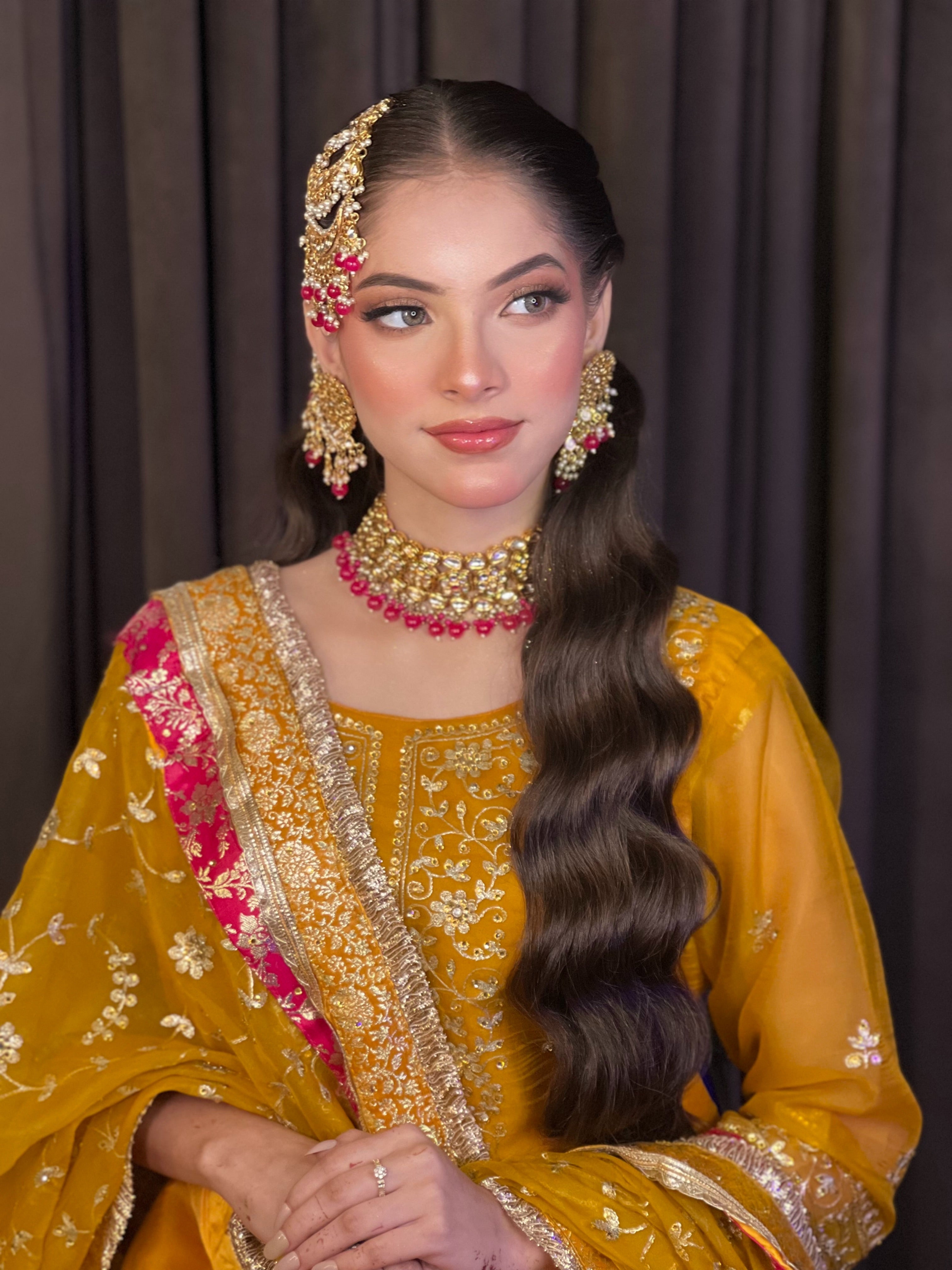 BRIDAL HALDI SPECIAL ORGANZA SILK SPECIAL GHARARA