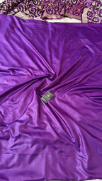 PURPLE COLOR MASHRU SILK 3 PIECE SUIT