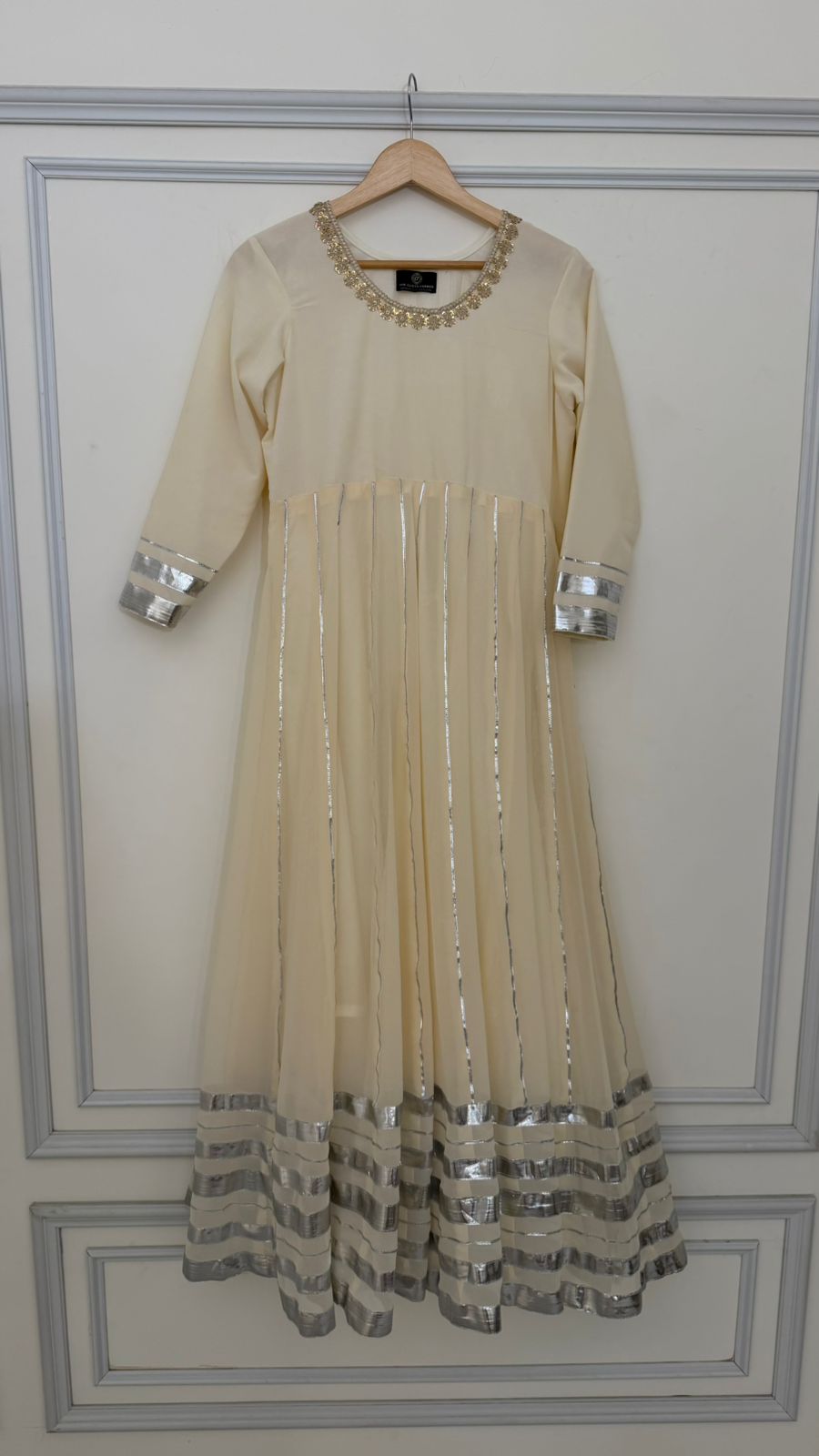 GEORGETTE FABRIC BASED GOTA PATTI ANARKALI