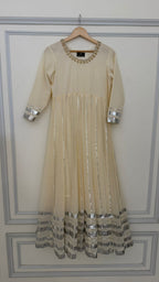 GEORGETTE FABRIC BASED GOTA PATTI ANARKALI