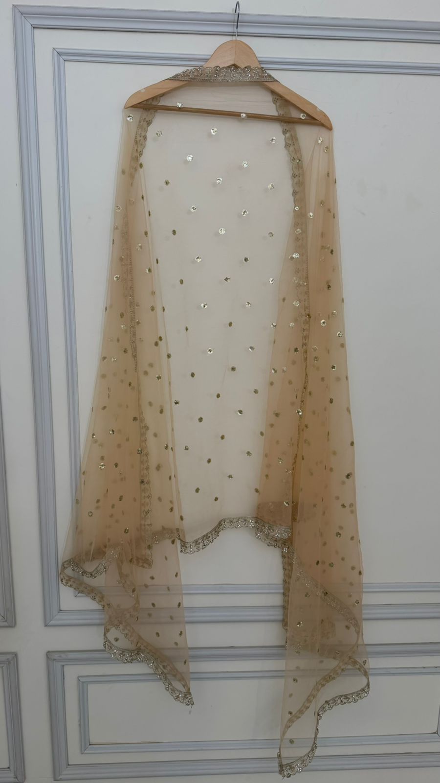 GEORGETTE FABRIC BASED GOTA PATTI ANARKALI