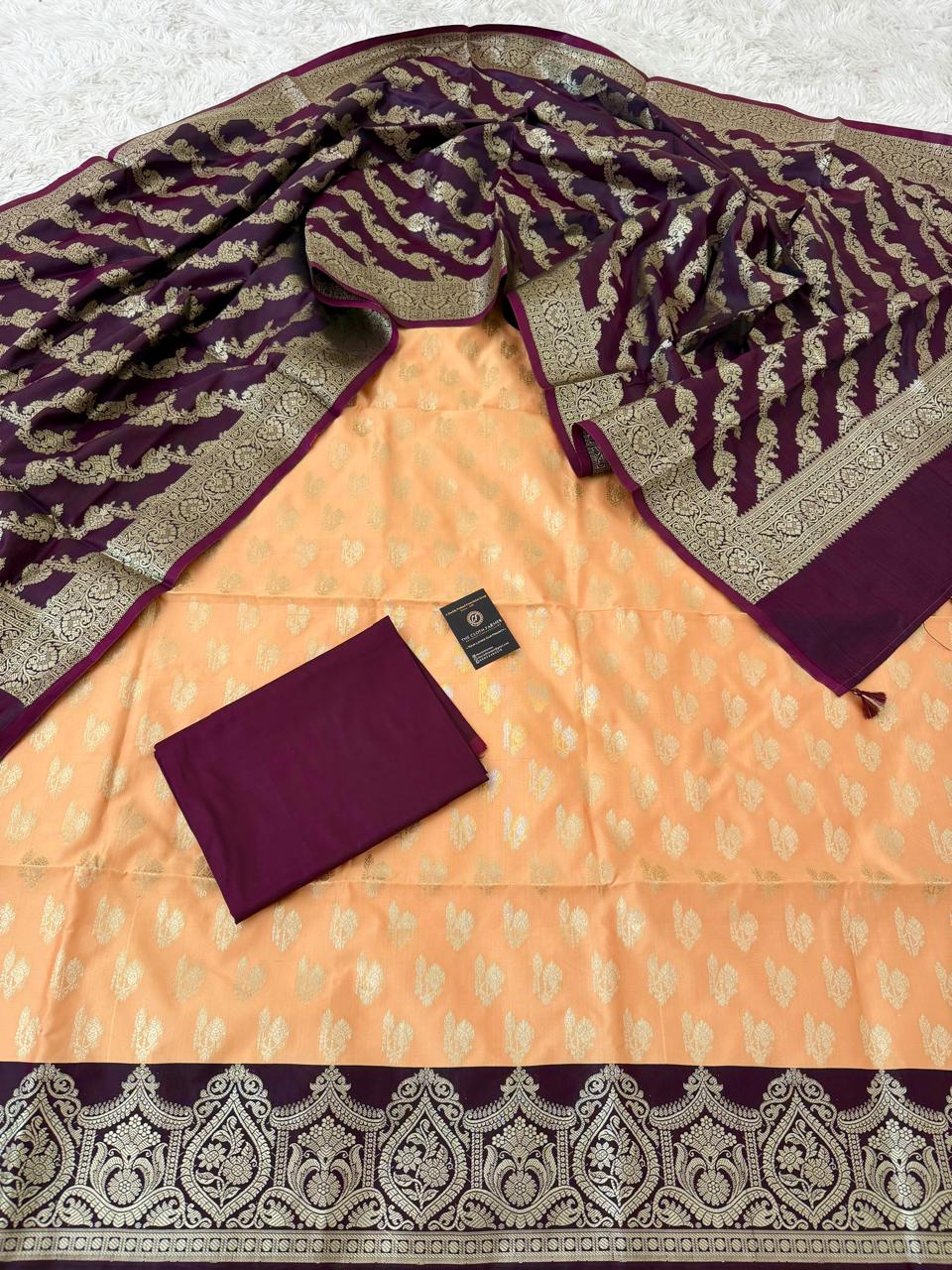 WINE COLOR CONTRAST 3 PIECE SUIT