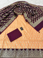 WINE COLOR CONTRAST 3 PIECE SUIT