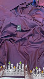 GARNIETTE COLOR MASHRU SILK 3 PIECE SUIT