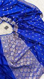 FLORAL MOTIF MASHRU SILK SAREE