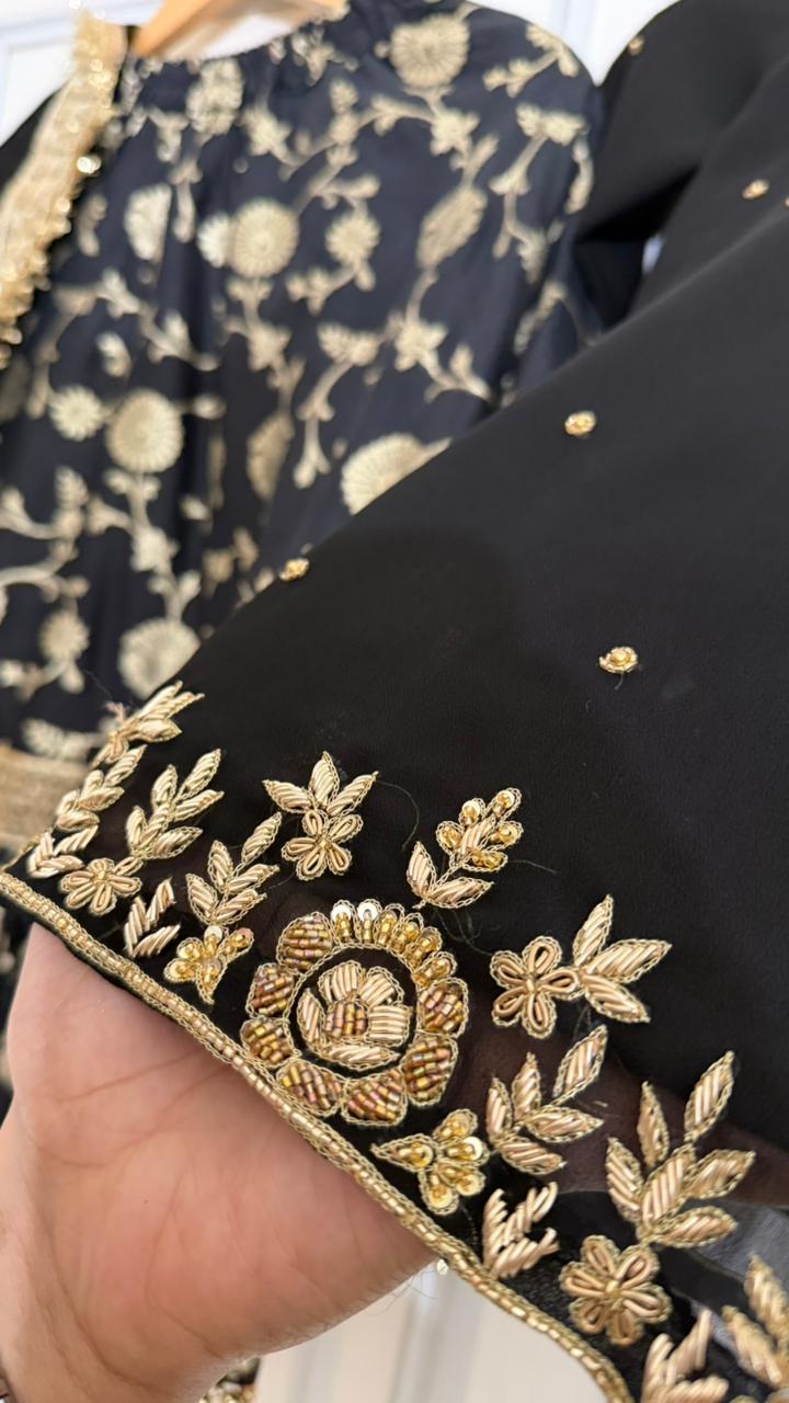 PURE ZARDOZI TOP (CHILD) FARSHI LEHENGA