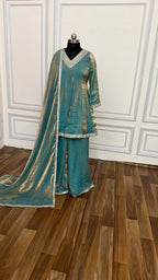 ITALIAN SHIMMER SILK BASED SHARARA