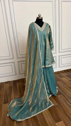 ITALIAN SHIMMER SILK BASED SHARARA