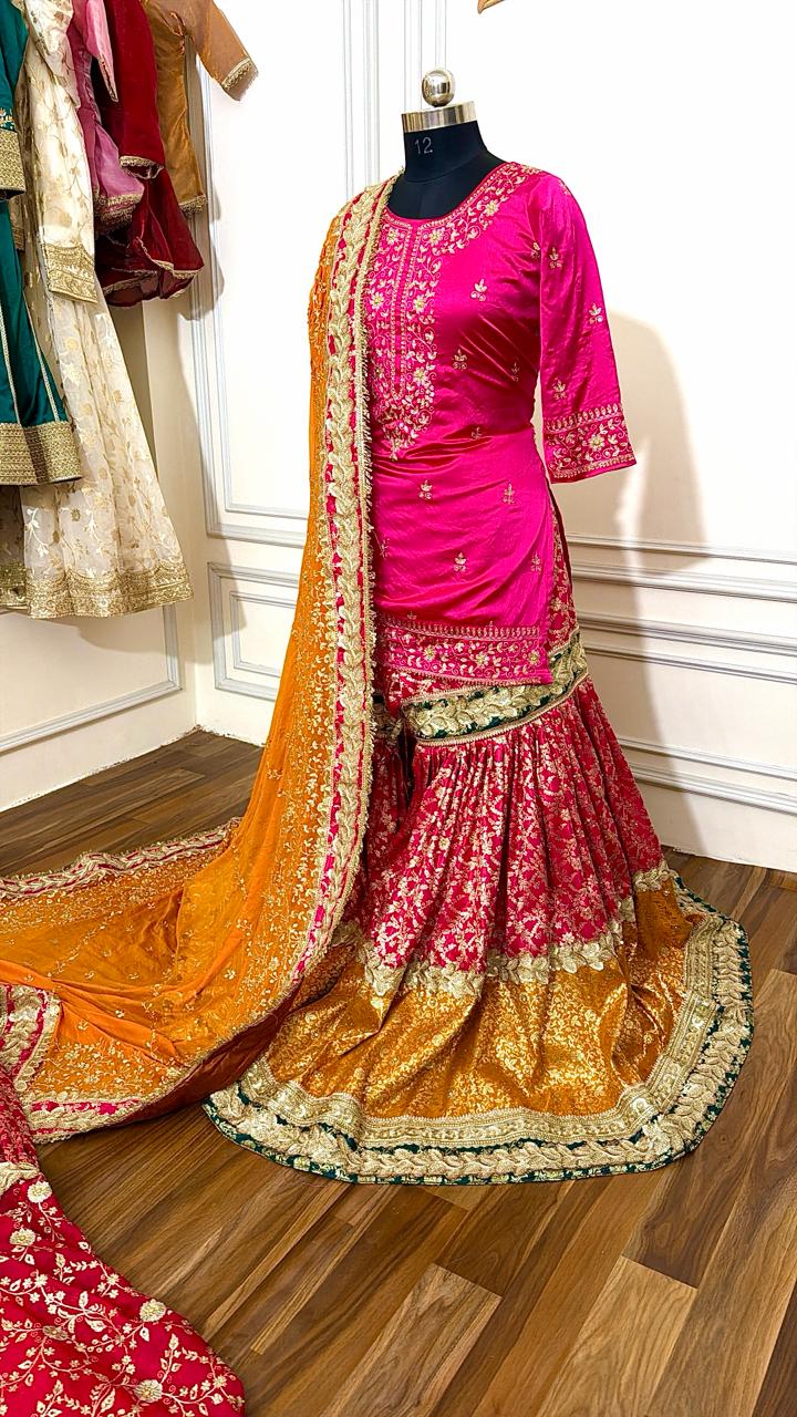 RAMA PURI TOUCH CONTRAST FARSHI GHARARA