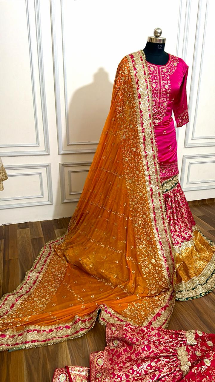 RAMA PURI TOUCH CONTRAST FARSHI GHARARA