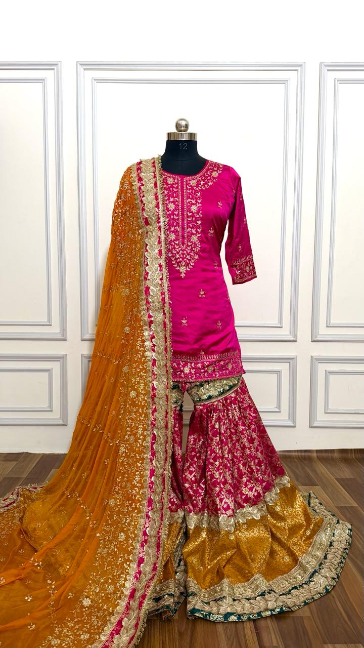 RAMA PURI TOUCH CONTRAST FARSHI GHARARA