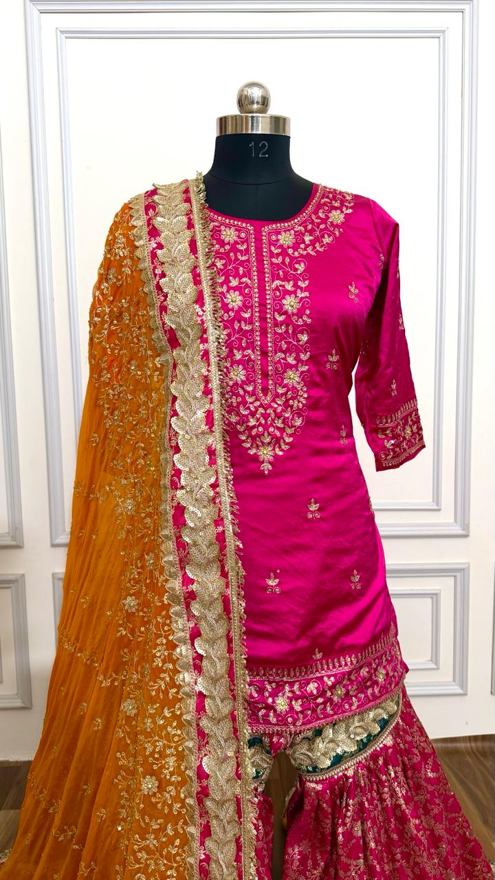 RAMA PURI TOUCH CONTRAST FARSHI GHARARA