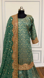 BANARASI GHARARA WITH HEAVY BOARDER