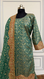 BANARASI GHARARA WITH HEAVY BOARDER