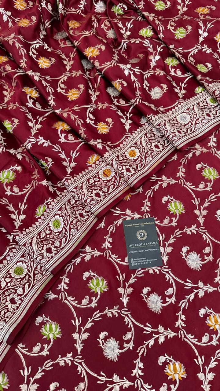 QUARDI COLOR DESIGN DARK MAROON SHADE  PIECE SUIT