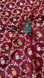 QUARDI COLOR DESIGN DARK MAROON SHADE  PIECE SUIT