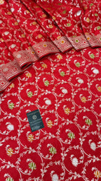 QUARDI COLOR DESIGN RED SHADE  PIECE SUIT