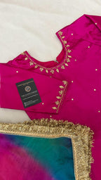 GOTA PATTI MULTI COLOR GHARARA WITH HAND WORK KURTI