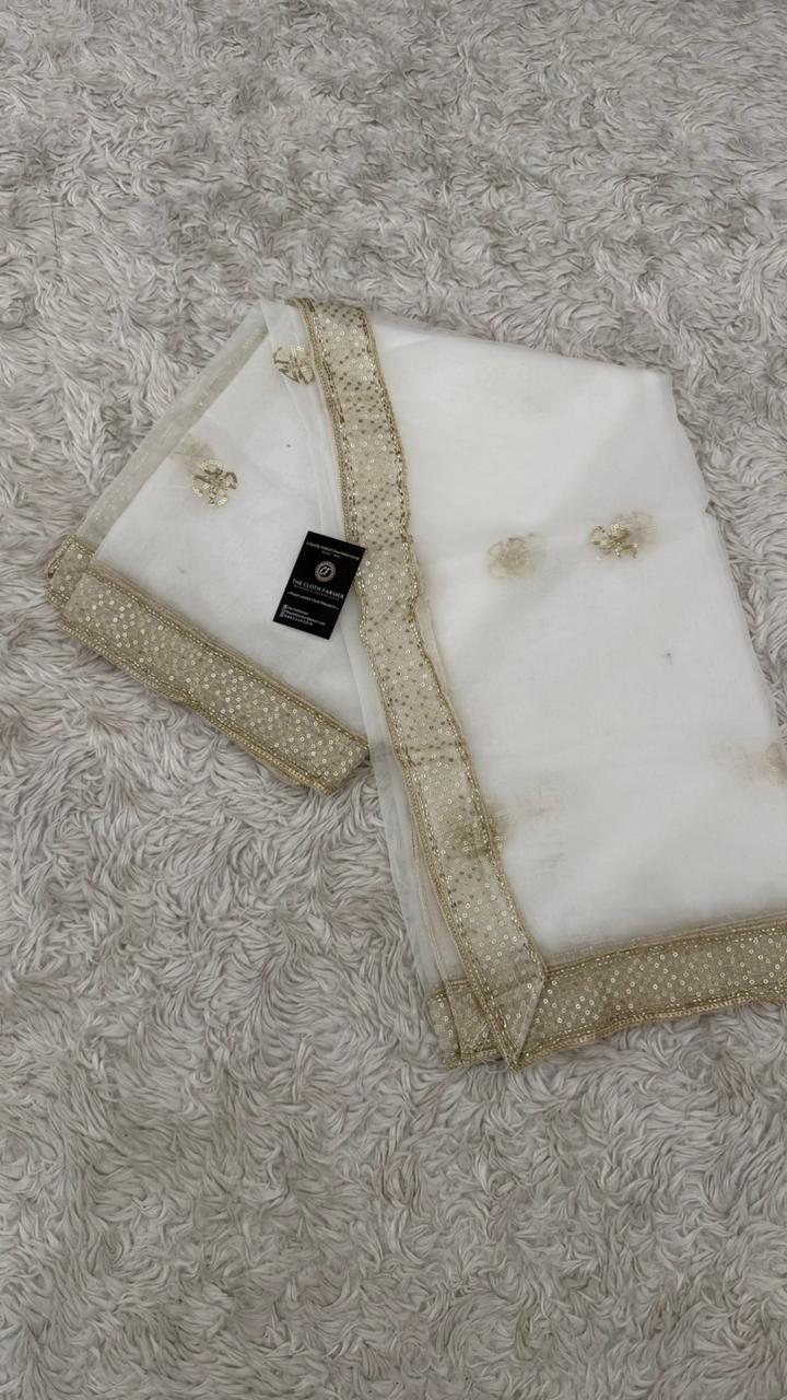 DYEBLE ORGANZA DUPATTA