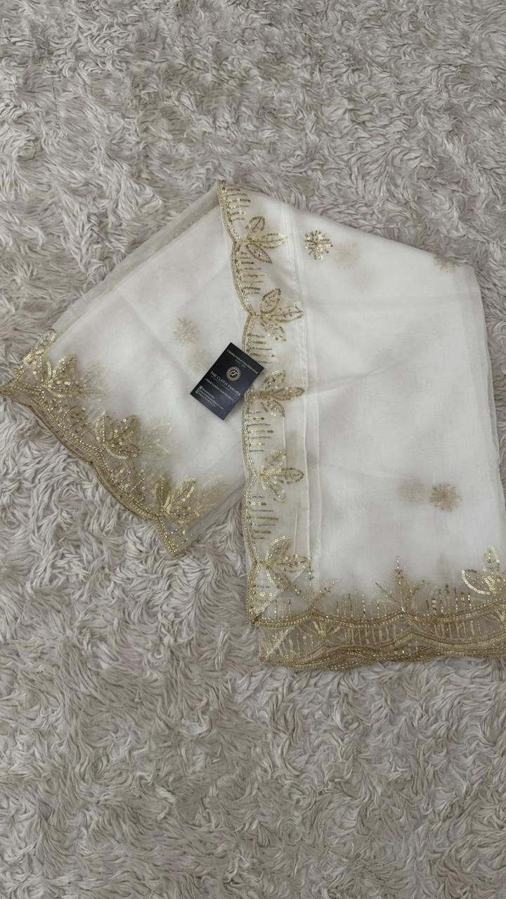 DYEBLE ORGANZA DUPATTA