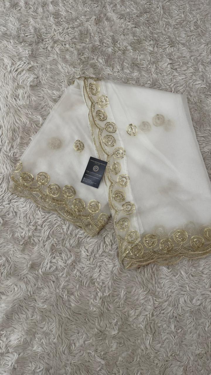 DYEBLE ORGANZA DUPATTA