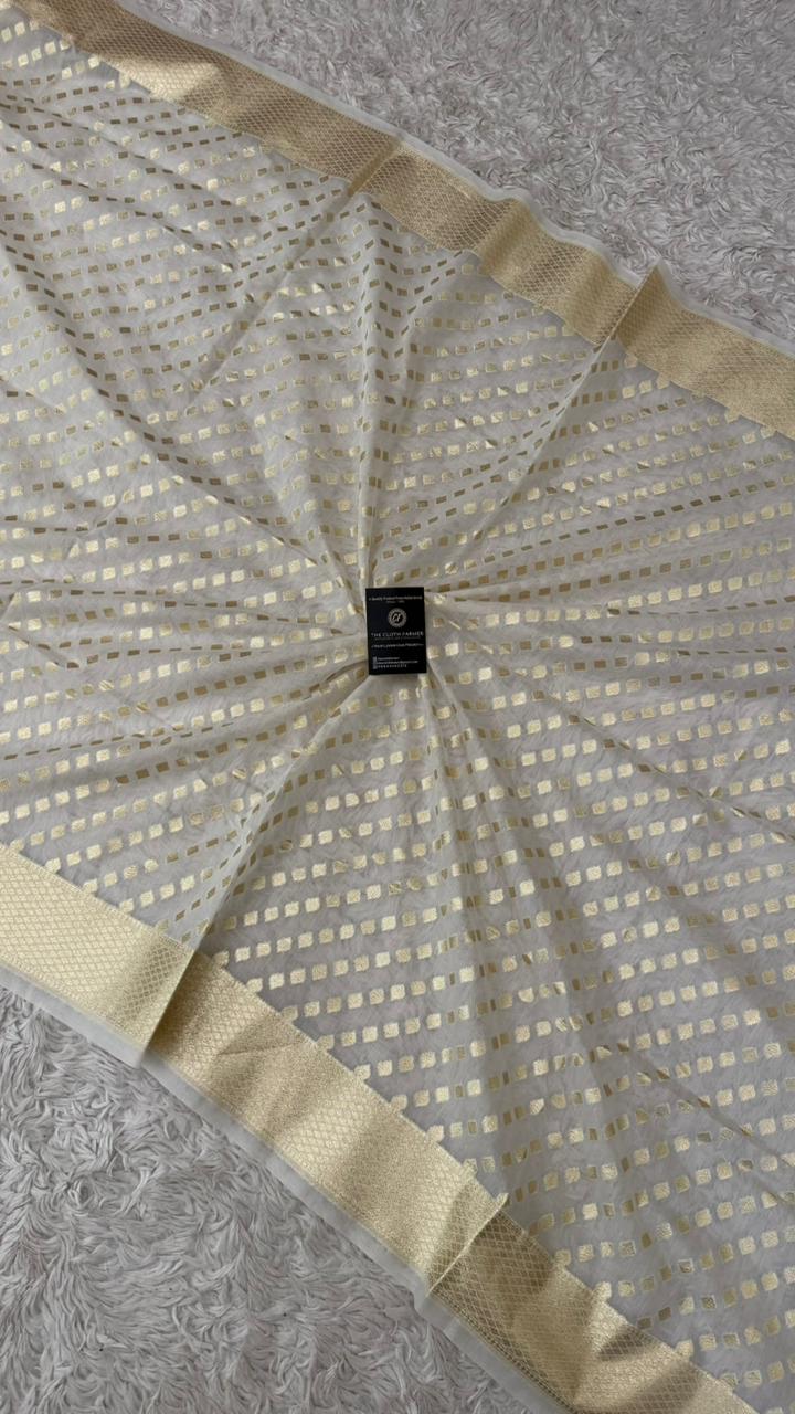 DYEBLE COSMO SILK DUPATTA WITH TUSSEL