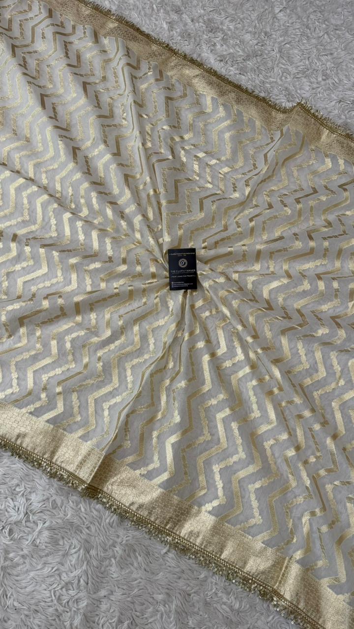 DYEBLE COSMO SILK DUPATTA WITH TUSSEL