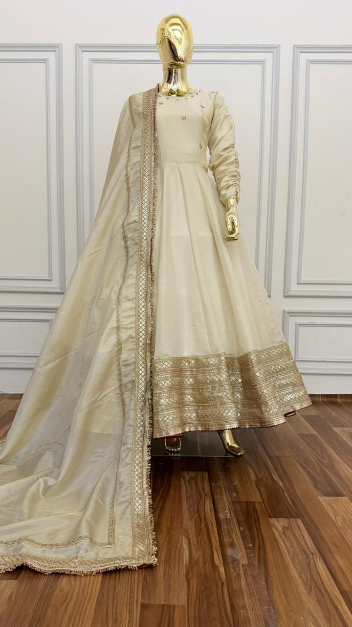 COSMO SILK BASED ANARKALI