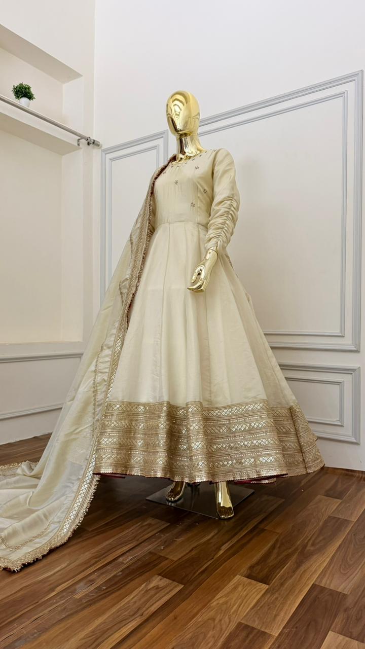 COSMO SILK BASED ANARKALI