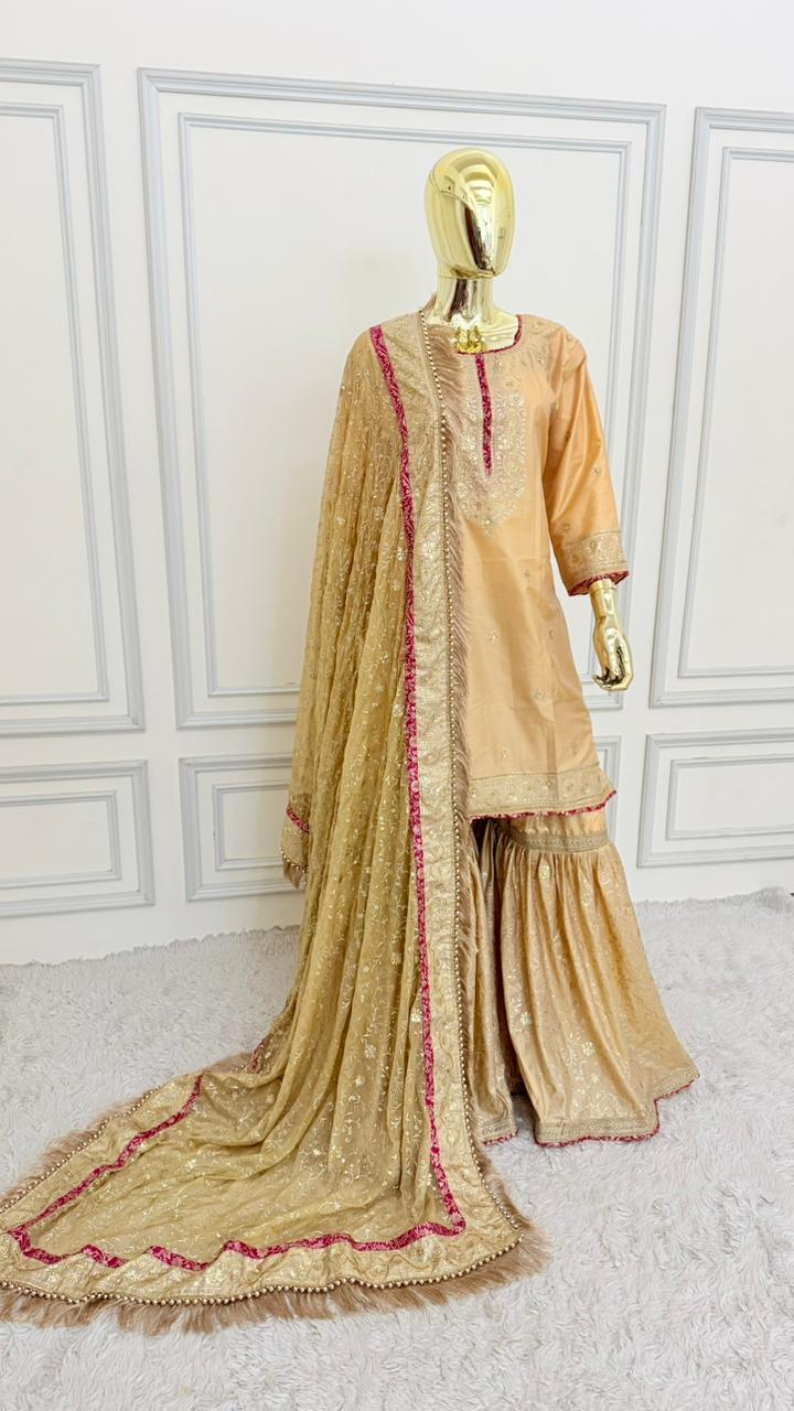 CONTRAST PIPING GHARARA