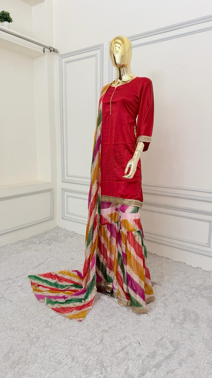 GIRLISH CHATAPATI2 GHARARA