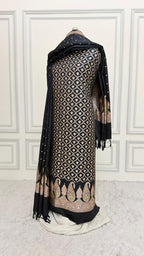 BLACK COLOR MEENEDAR 3 PIECE SUIT