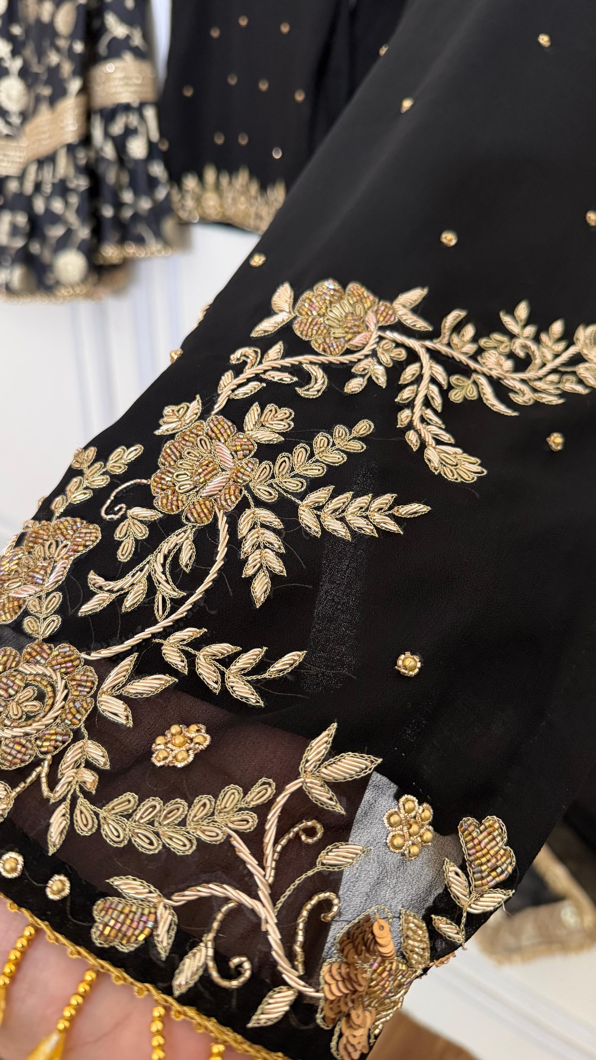 PURE ZARDOZI TOP FARSHI LEHENGA