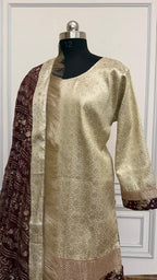 CONTRAST SHADE GHARARA