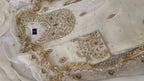 WHITE ITALIAN SHIMMER SILK BASED ZARDOZI GHARARA