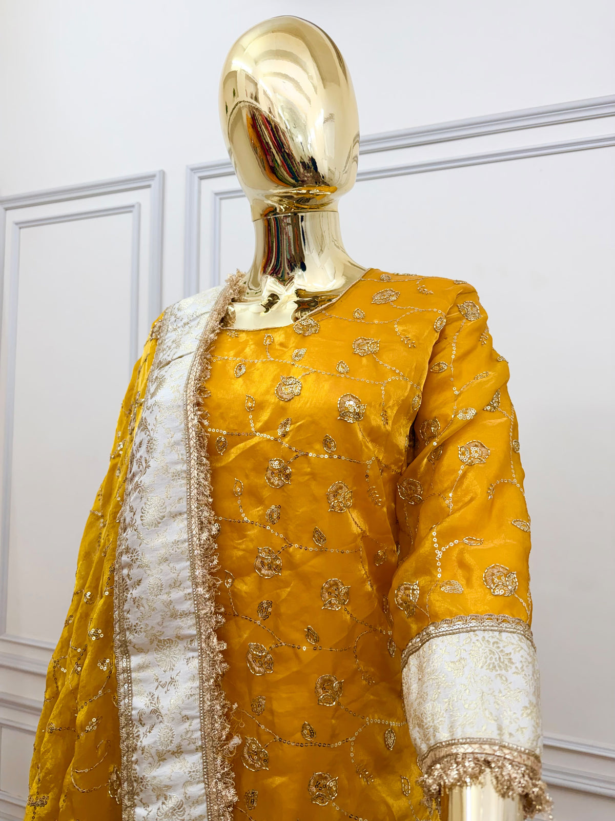 MIMOSA SHADE CONTRAST GHARARA