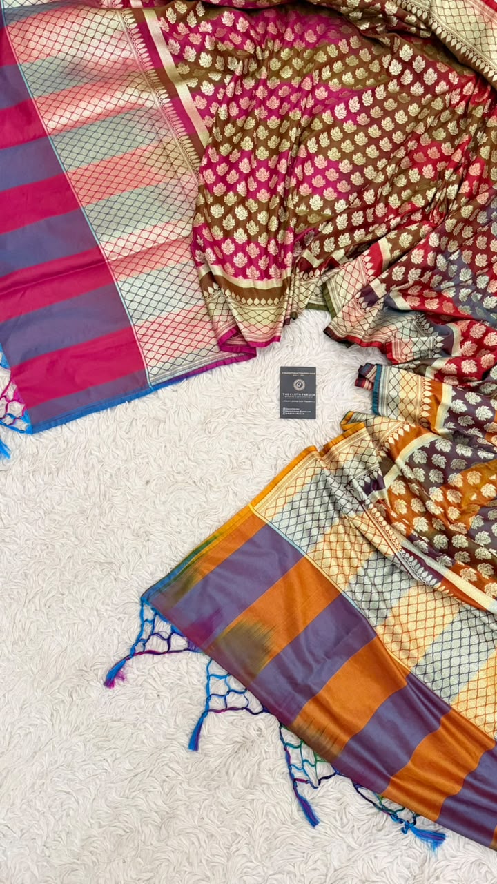 MASHRU SILK MULTI COLOR DUPATTA