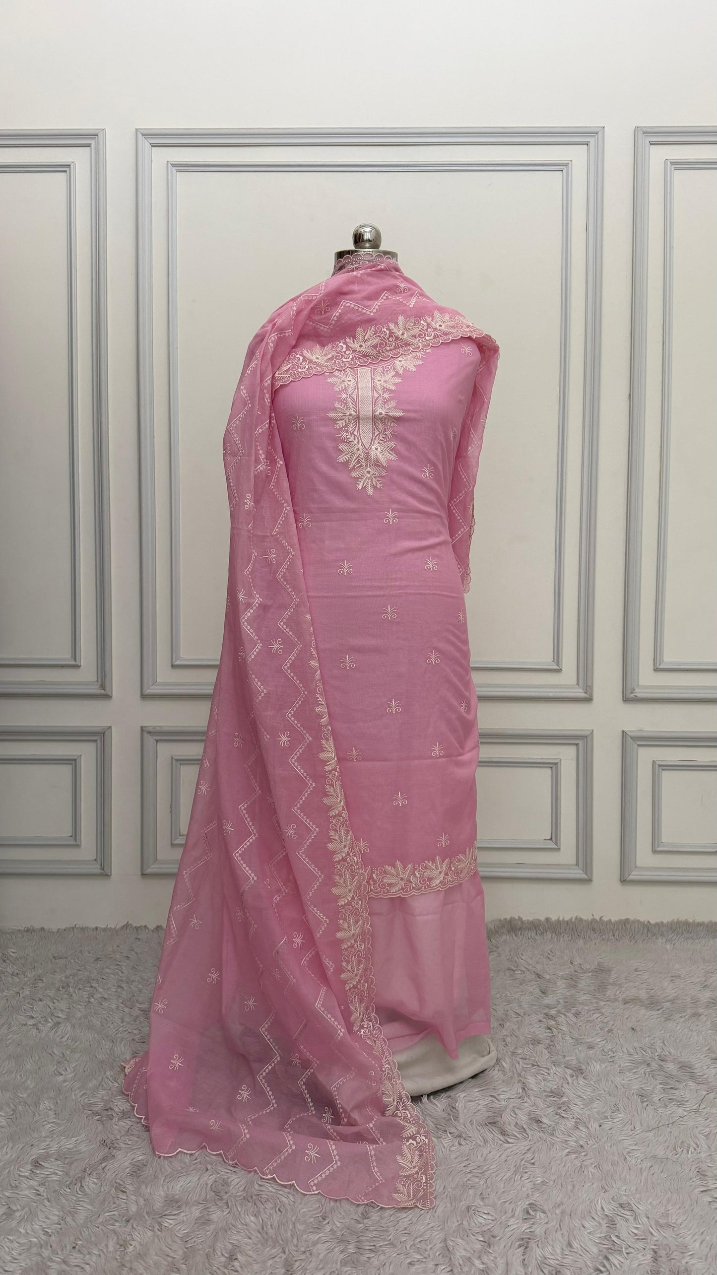 PINK ELEPHANT COTTON MUL 3 PIECE SUIT
