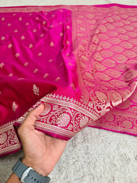 RANI COLOR MASHRU KATAAN SAREE