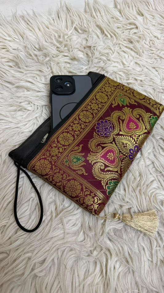 BANARASI COFFEE COLOR WALLET
