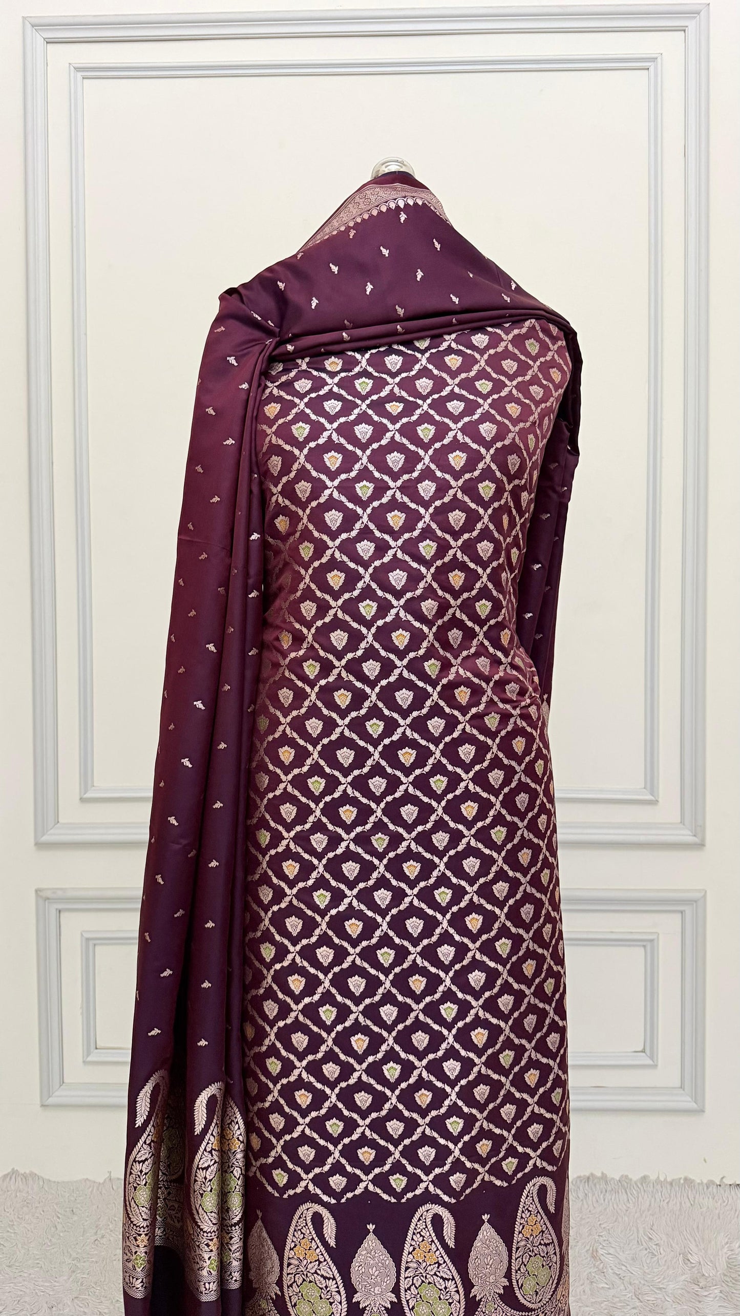 PASTLE WINE MEENEDAR 3 PIECE SUIT