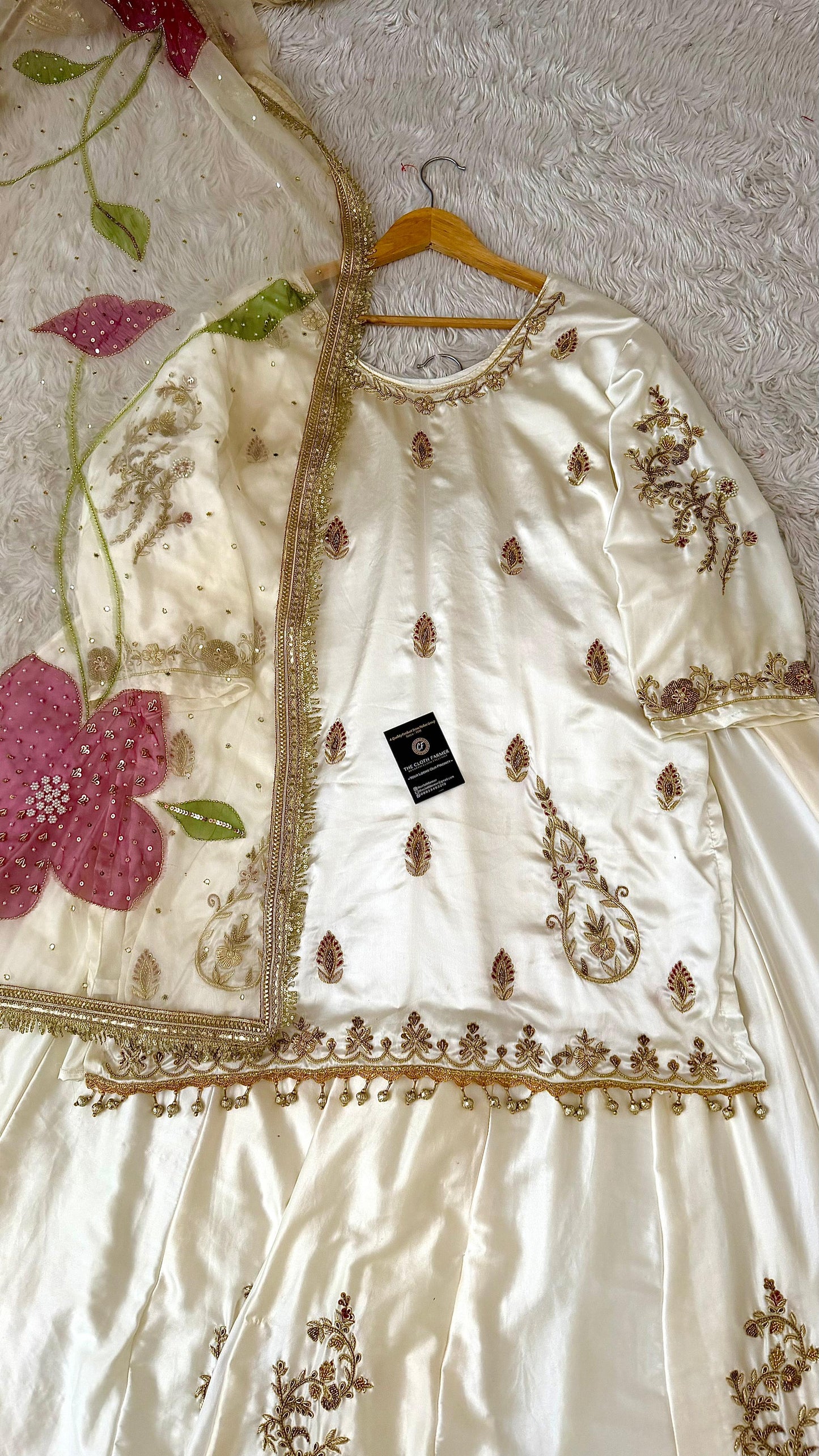 Floral mariya sajjad inspired sharara